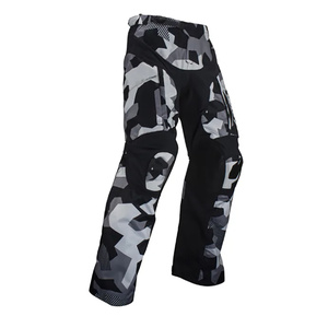 Pantalones Cargo con Estampado Geométrico para Hombre, Cintura Alta, Resistentes al Viento, Estilo Deportivo, Poliéster y Nailon de Peso Medio, Ropa de Invierno - Product Image 1