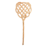 Brosse à tapis en rotin de couleur blanche, grande taille, traditionnelle, écologique, outil de nettoyage, fabriquée au Vietnam