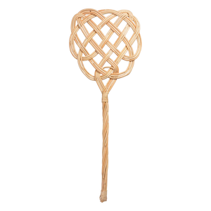 White Color Rattan Carpet Beater Large Size Traditional Reed <b>Rug</b> Beater Eco Friendly Cleaning Tool Vietnam Factory - Product Image 1