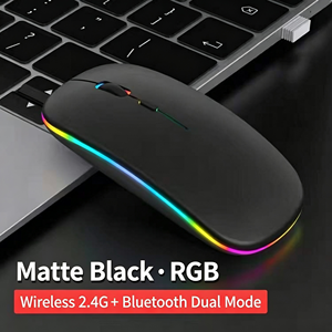 Clavier et souris sans fil BT double mode, clavier compact pour iPad, tablette, ordinateur portable, multi-systèmes iOS, Android, Windows, Mac, bureau - Product Image 4