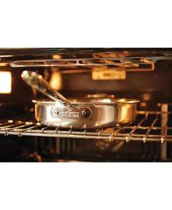 Padella 10 "in acciaio inossidabile spazzolato D5 | Completamente rivestita - Product Image 2