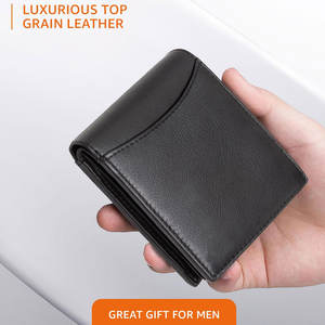 Portefeuille en cuir personnalisé avec logo imprimé, fabriqué en usine avec des matériaux de qualité supérieure, nouveau design, style tendance - Product Image 5