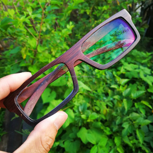 Marco de gafas de sol de cuerno de buey de búfalo Natural 100% estilo clásico para marco de gafas de patrón de Animal con forma de cara de diamante - Product Image 5