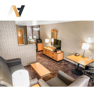 Ensemble de meubles de bureau fonctionnels et modulaires pour chambre d'hôtel, idéal pour les séjours prolongés et la mise à niveau des chambres d'hôtes Home2 Suites - Product Image 2