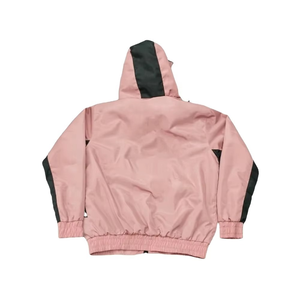 Ensemble personnalisé de veste et short pour femme, coupe-vent léger en nylon, style streetwear color block, fabricant OEM ODM - Product Image 4