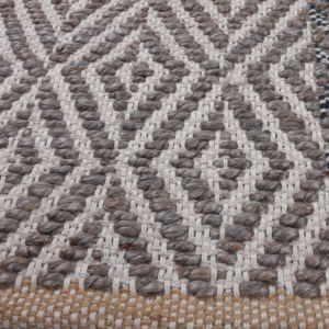 Alfombra de Yute Tejida a Mano de 10 pies x 8 pies, Fibra Natural, Acolchada, Antideslizante, Reversible, Decoración para Hogar, Hotel, Oficina, Bodas - Product Image 1