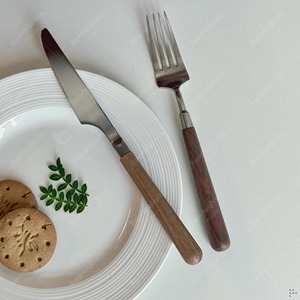 Highest Demand <b>Wood</b> Handle Salad <b>Tools</b> <b>Set</b> With Knife Fork And Spoon Eco Friendly Manual Kitchen Utensils - Product Image 4