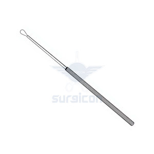 Cureta Billeau para Oído de 16.5 cm / 6-1/2 Pulgadas con Punta de 2.75 mm, Instrumento Quirúrgico ENT de Acero Inoxidable para Examen Profesional del Oído - Product Image 2
