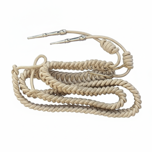 Cordon d'aiglette en coton de haute qualité 2026, accessoire d'uniforme de cérémonie, cordons d'épaule tressés personnalisés - Product Image 4