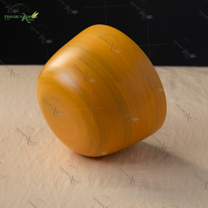 ชามสลัดไม้ไผ่แบบใช้แล้วทิ้งผลิตภัณฑ์จากไม้ธรรมชาติจากเวียดนามเป็นมิตรต่อสิ่งแวดล้อมหรูหราสำหรับเสิร์ฟอาหารและผลไม้ - Product Image 5