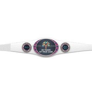 Ceinture de champion de lutte personnalisée TRUE SAGA - Grande ceinture dorée - Taille adulte jusqu'à 46 pouces - Sangle en cuir alliage de 35 mm - Réversible - Étanche - Product Image 4