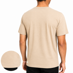 Camiseta Promocional Tubular 100% Algodón para Hombre - Cuello Redondo, Manga Corta, Corte Regular |   Fabricante OEM al por mayor en Bangladesh - Product Image 5