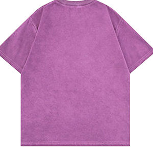 เสื้อยืดโออีเอ็มขายส่งสำหรับผู้ชายไซส์ใหญ่ สไตล์วินเทจย้อมสีแบบแอซิดวอช สไตล์ไฮสตรีท เป็นมิตรกับสิ่งแวดล้อม ไซส์พลัส รับสกรีนโลโก้ตามสั่ง 100% - Product Image 4