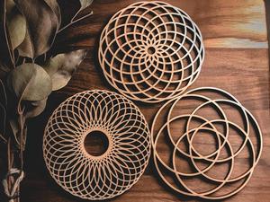 Eco Friendly Natural Olive Wood <b>Trivet</b> Heat Resistant Hot Pad Round Wooden Pot Holder Durable Kitchen Dining Table Mat Placemats - Product Image 5