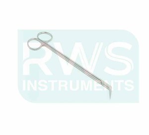Tijeras de disección angulares Potts Smith para uso vascular, de acero inoxidable, manuales, con certificación CE Clase I ISO13485, juego de instrumentos - Product Image 5