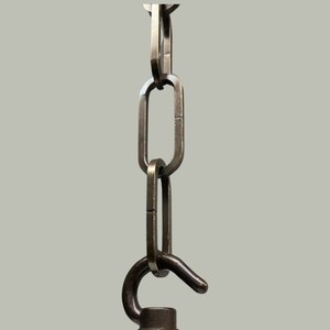 Outdoor <b>Copper</b> Rain Chain for Roof Water Drainage - Product Image 3