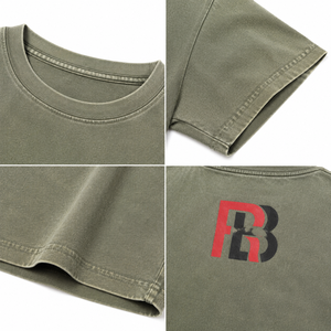 Camiseta Oversize 100% Algodón Estilo Boxy Lavada con Gráficos Streetwear para Hombre y Unisex, Marca Privada OEM, Ropa de Hombre Tallas Grandes - Product Image 4