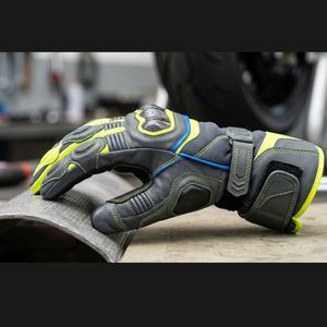 Guantes de Motociclismo Personalizados, Transpirables, Ligeros, Acolchados, de Dedo Completo, con Patrón Impreso, Unisex, de Alta Calidad, Deportivos - Product Image 3