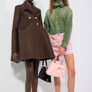 Bolsos de Mensajero de Cuero, Estilo Primavera-Verano 2026, Bolsos de Diseñador de Moda para Mujer, Bolsos Mini con Lazo de Color Caramelo para Damas - Product Image 3