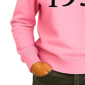 Sudadera Rosa para Niñas con Bordado 3D, Estilo Casual, Manga Larga, Cómoda para el Día a Día - Product Image 5
