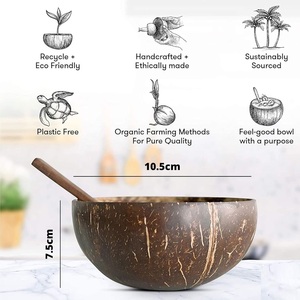 Tazón de Madera Sostenible para una Vida Ecológica, Servir Alimentos Saludables, Organización de la Cocina y Uso Decorativo - Product Image 4
