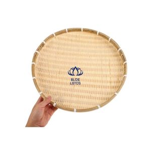 Bandeja de Bambú que Vale la Pena, Superficie Lisa, Construcción Resistente, Ideal para Servir Comidas y Exhibir Productos, Mejora la Apariencia - Product Image 1