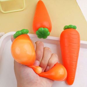 Mini Zanahoria Kawaii, Squishy Aromático de Subida Lenta, Juguete Antiestrés, Juguete de Comida para Niños, Juguete Sensorial - Product Image 2