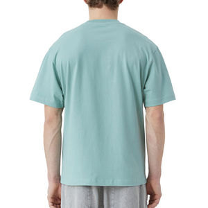 Camiseta de Hombre de Talla Grande, Diseño Casual, Estampado Sólido, Transpirable, Algodón Sostenible, Nueva Colección, Superventas, Último Diseño, Venta al Por Mayor - Product Image 2