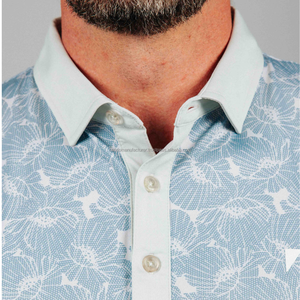 Polos de talla grande para hombre, ropa de golf OEM personalizada, proveedor de fabricación de polos para hombre de talla grande de alta calidad - Product Image 3