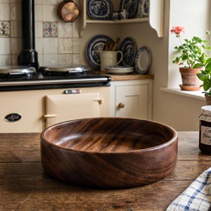 Tazón de Servir de Madera de Mango Sólida de Primera Calidad, Hecho a Mano para Hogares, Restaurantes y Hoteles, Tazón de Madera de Acacia - Product Image 3