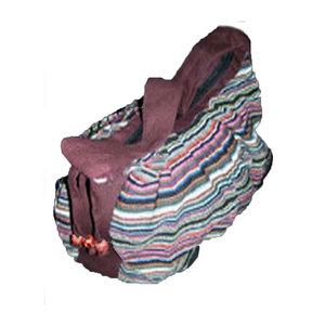 Sac en coton ethnique tissé à la main, écologique, style traditionnel, sac fourre-tout à bandoulière pour femmes et filles, parfait pour un usage quotidien - Product Image 2