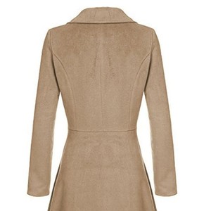 Abrigo Largo Entallado para Mujer, Ropa de Invierno Sofisticada, Cálida y a la Moda, Proveedor Mayorista de Fábrica, Ropa Casual para Mujer - Product Image 4
