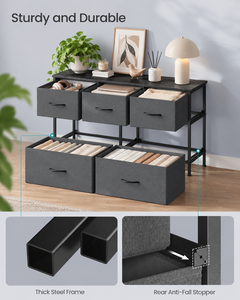 ตู้ลิ้นชักผ้าสไตล์เวียดนามสมัยใหม่ 5 ชั้น สำหรับห้องนอนและห้องนั่งเล่น - Product Image 3