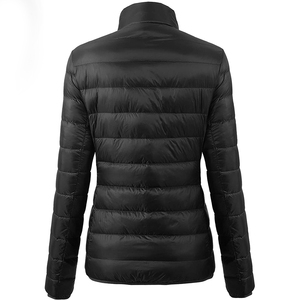 <b>Winter</b> Warm Puffer <b>Jacket</b> for <b>Women</b> Professional Manufactures <b>Waterproof</b> Long Sleeve Ladies Puffer <b>Jackets</b> Customized OEM - Product Image 2