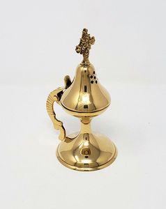Support de brûleur d'encens en métal en gros pour les temples, les studios de yoga, les centres de méditation, les spas, les hôtels et les boutiques de cadeaux - Product Image 1