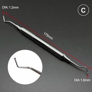 Espátula de Resina Compuesta para Rellenos Dentales, Doble Extremo, Manual, Clase II - Product Image 6
