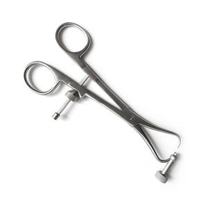 Hot sale 5.5 Inch Curved Orthopedic Plate Holding + Drill Guide Forceps OEM Surgical Grade SS wholesale By Blush Surgical - Product Image 2