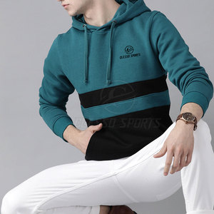 Sweat-shirts à capuche pour hommes en coton, pull-over décontracté, hauts à manches longues, tendance et confortables - Product Image 4