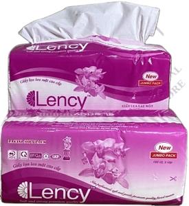 Lency White Facile Tissue 3ply - 180 Feuilles Fabrication de Papier de Soie pour le Visage Fabriqué au Vietnam - Product Image 2