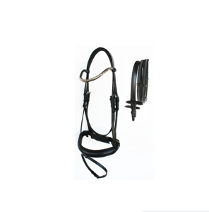Brida para Caballo Ajustable Negra, Halter de Metal Resistente, Equipo Ecuestre - Product Image 3