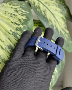 Luxuriöse Maßgefertigte Quarzuhr mit Saphirglas-Lünette Edelstahlgehäuse Vollständig mit Moissanit Besetzt Kautschukarmband für Herren/Damen - Product Image 4