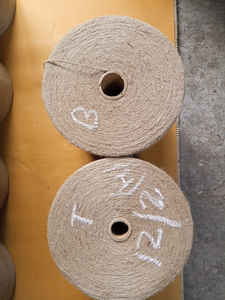 Ficelle de jute texturée de haute qualité, 100 % naturelle, écologique, durable, biodégradable, 12 LBS/2PLY, pour le tricot, la couture, le tissage - Product Image 2