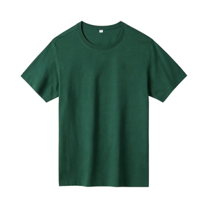 Camisetas Cortas Lisas con Estampado Gráfico al por Mayor, 100% Algodón Jersey, Cuello Redondo, Camiseta Personalizada con Serigrafía para Hombre, 200 Gramos - Product Image 5