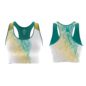 Sujetador deportivo para mujer de nailon acolchado de alto soporte sin costuras para gimnasio, entrenamiento, correr, logotipo personalizado OEM - Product Image 4