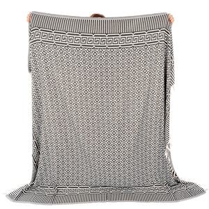 Plaid personnalisé en gros pour canapé, lit, fauteuil – Couvertures douillettes et chaudes 100 % coton turc – Décoration de luxe pour la maison et plaids de voyage - Product Image 2