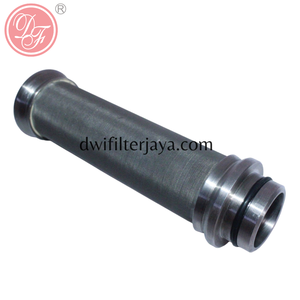 Filtro de aceite de malla metálica de acero inoxidable 304 de gran venta con cubierta final y esqueleto para filtro hidráulico - Product Image 2