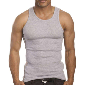 Débardeur Stringer Personnalisé pour Hommes Musculation Fitness SpandexPolyester Tricoté Brodé Décontracté - Product Image 5