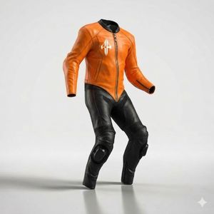 ชุดมอเตอร์ไซค์หนังแท้สำหรับแข่งรถ ฤดูหนาว แบบสั่งทำพิเศษ คุณภาพพรีเมียม ดีไซน์ทันสมัย ชุดหนังมอเตอร์ไซค์สำหรับผู้ชาย รุ่นล่าสุด - Product Image 3