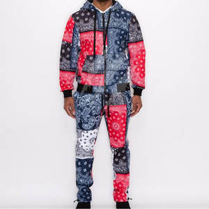 Chándal Sublimado de Manga Larga para Hombre, Precio Económico, Venta al Por Mayor OEM, Nuevo Diseño, Conjunto de Chándal Sublimado de Algodón - Product Image 5