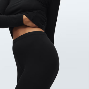 Full Length Thermal Fleece Leggings Activewear Skin Fit High Rise Running Jogging Activewear Thermal Leggings With OEM Service - Product Image 2